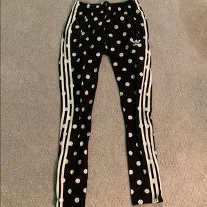 Adidas polka dot joggers